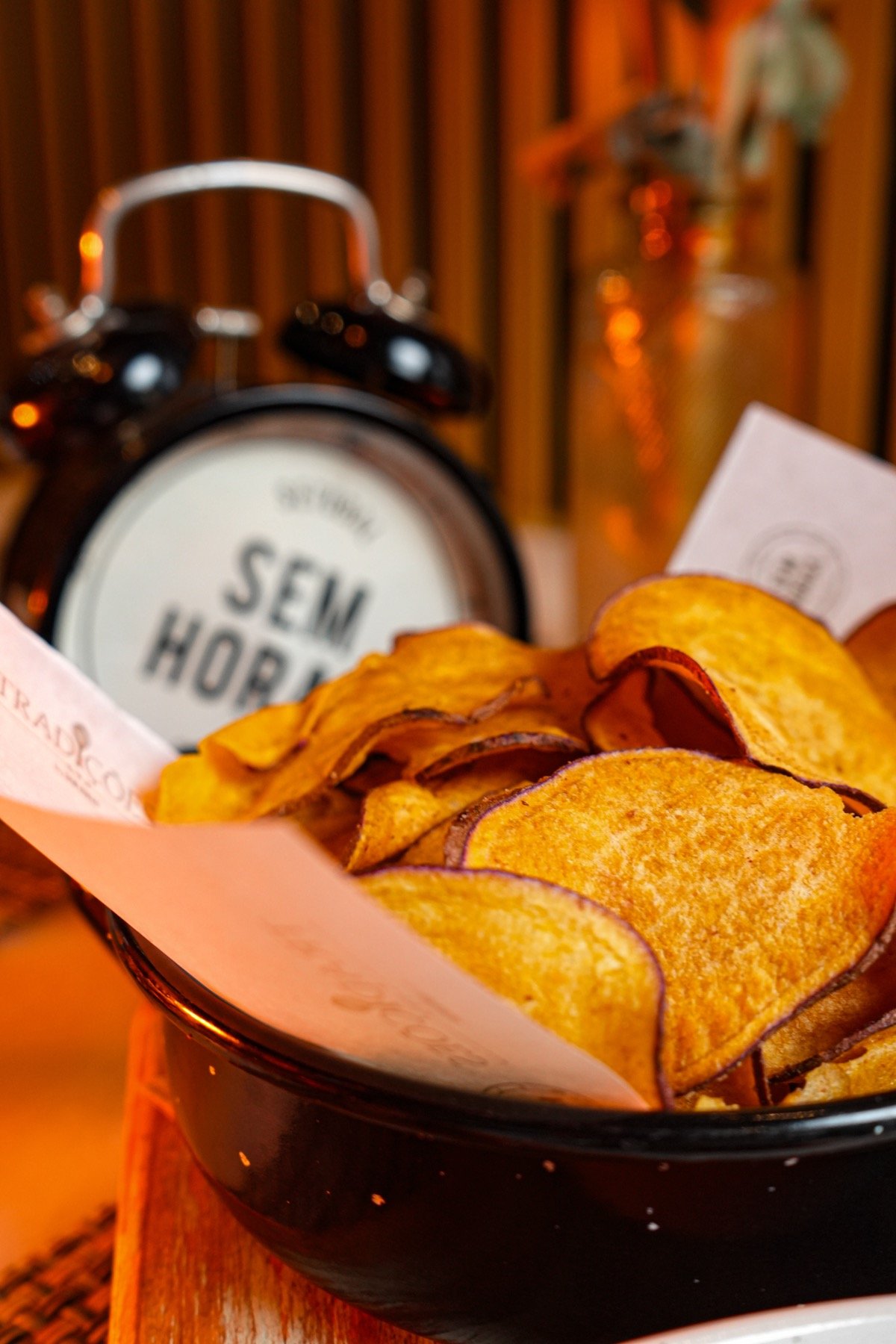Batatas fritas caseiras